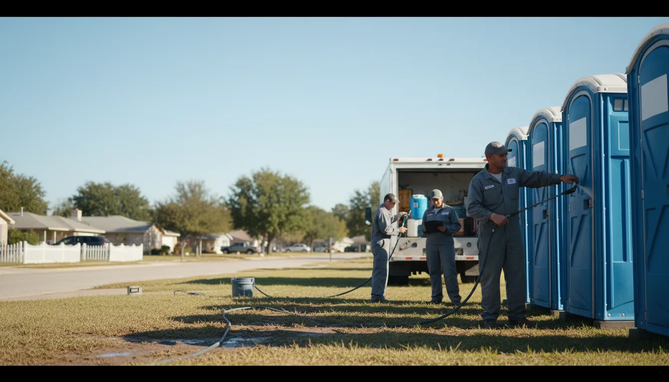 Long-Term Portable Toilet Rental in Ray, ND near me